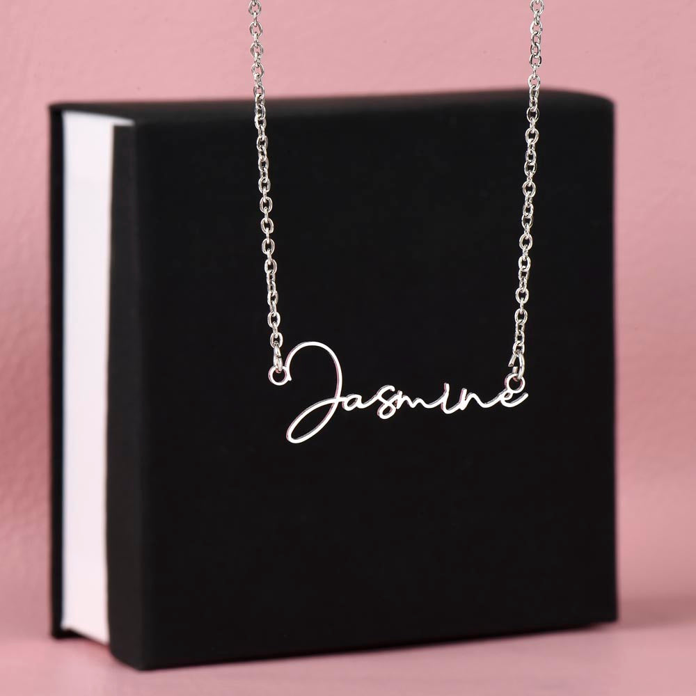 Beautiful Signature Necklace