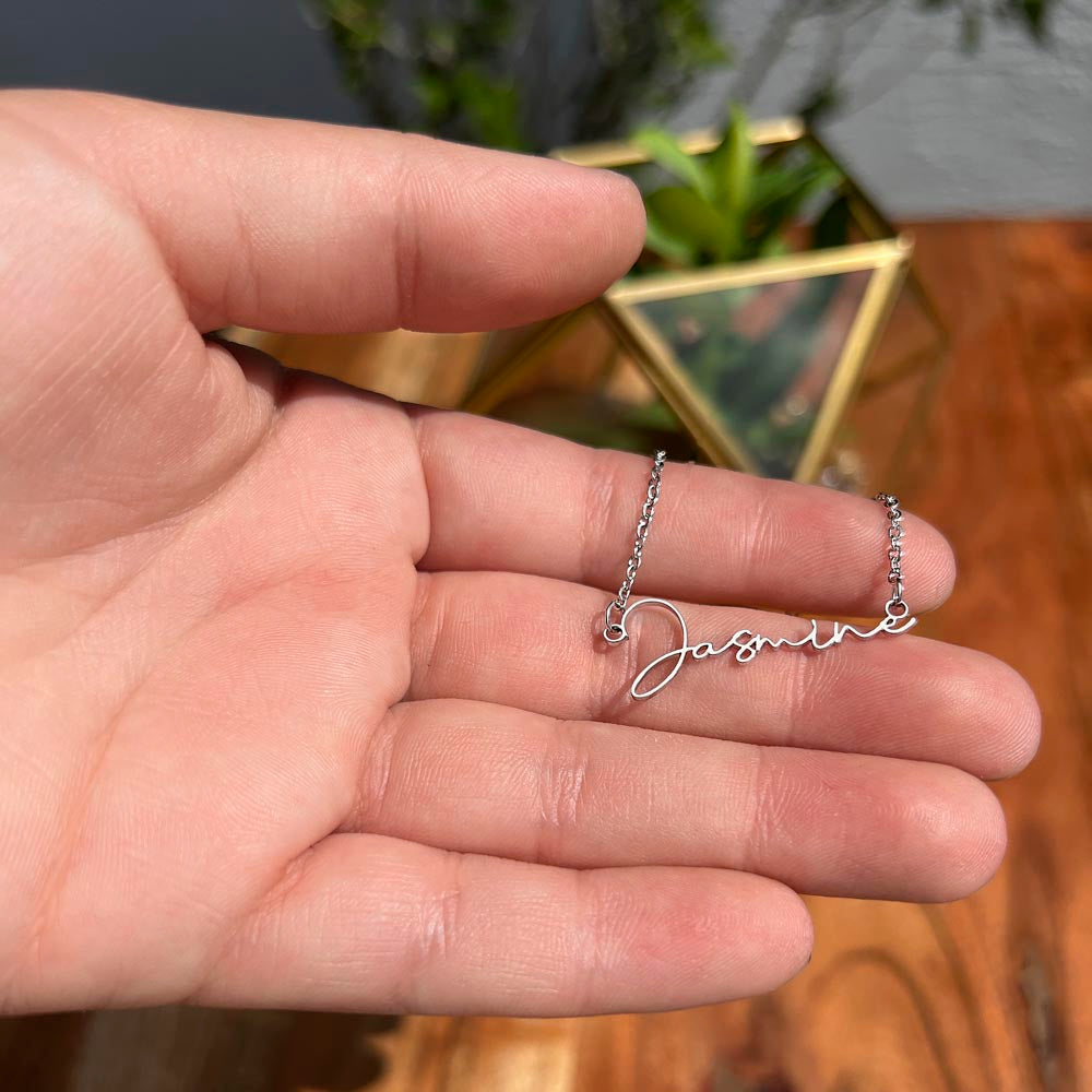Beautiful Signature Necklace