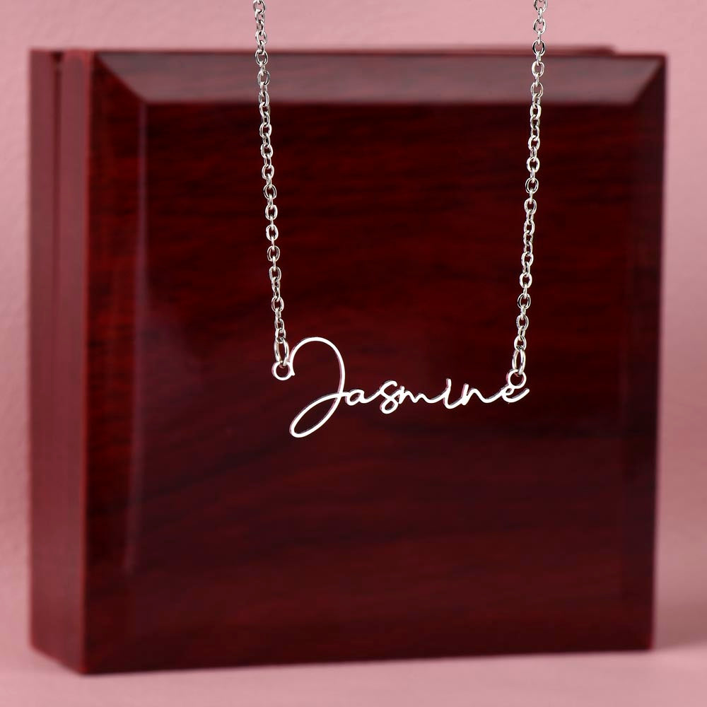 Beautiful Signature Necklace