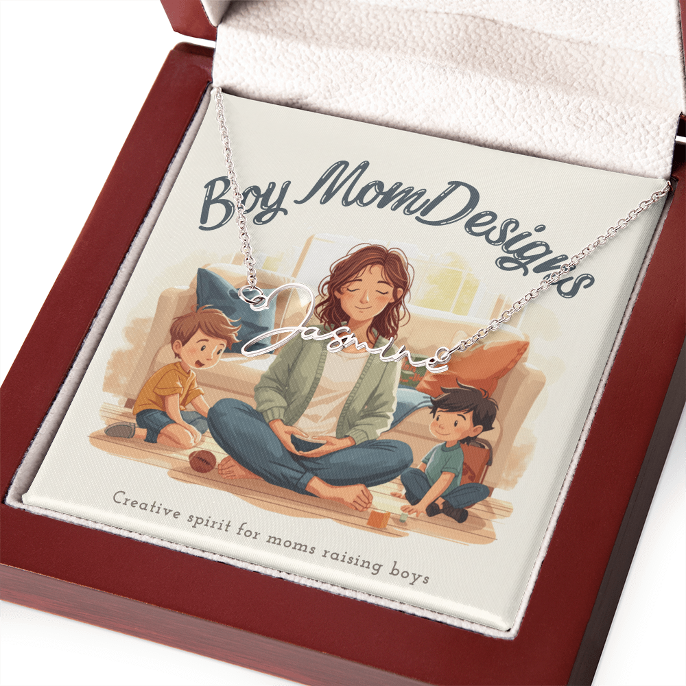 Beautiful Signature Necklace
