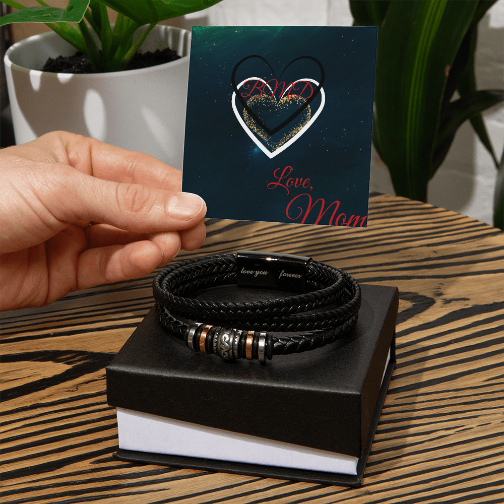 Love you Forever Bracelet for son