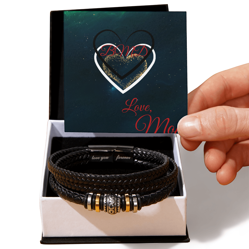 Love you Forever Bracelet for son
