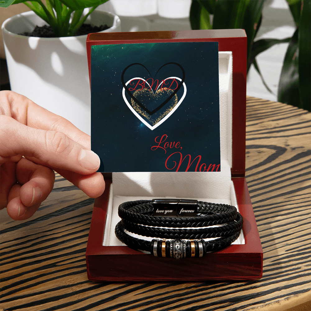 Love you Forever Bracelet for son