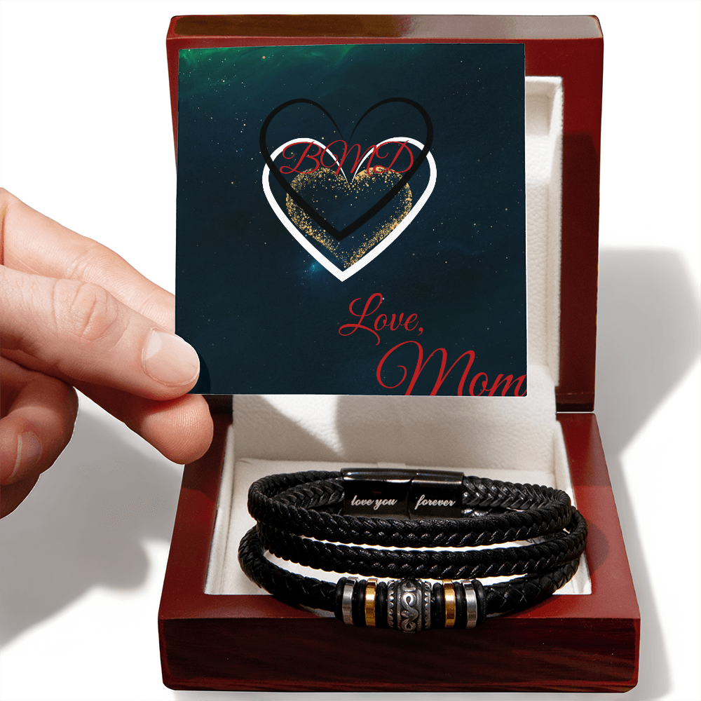 Love you Forever Bracelet for son
